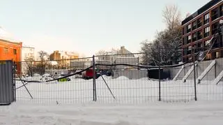 W tym miejscu ma powstać nowy budynek