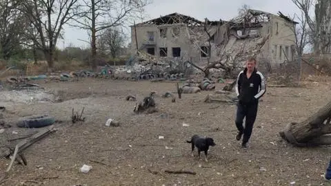 Ostrzelana szkoła w obwodzie chersońskim 