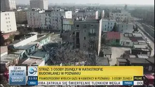 Trzy osoby zginęły w wybuchu 