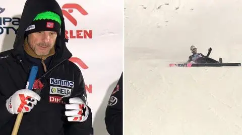 Bolesny upadek Norwega w Zakopanem. "Ekwilibrystyczne hamowanie"