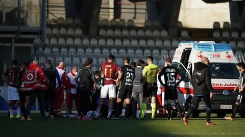 Polski piłkarz wyszedł ze szpitala po ataku padaczki w czasie meczu