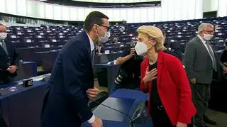 Mateusz Morawiecki and Ursula von der Leyen