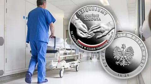 "Dziękujemy służbie zdrowia za poświęcenie w czasie pandemii COVID-19”. NBP wydaje specjalną monetę