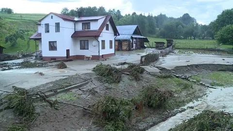 Zniszczenia w powiecie przemyskim