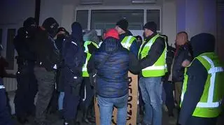Protest w trakcie spotkania Jarosława Kaczyńskiego z mieszkańcami Jastrzębia-Zdroju