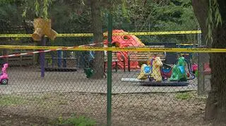 Plac zabaw w Zabierzowie (wrzesień 2023 r.)