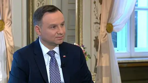 Prezydent Duda o wpisie Donalda Tuska