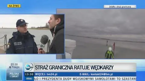 Uratowali wędkarzy