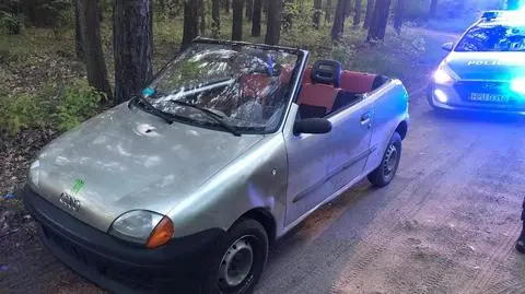 "Kabriolet, a może roadster?" Wyciął dach w aucie i wyruszył do lasu