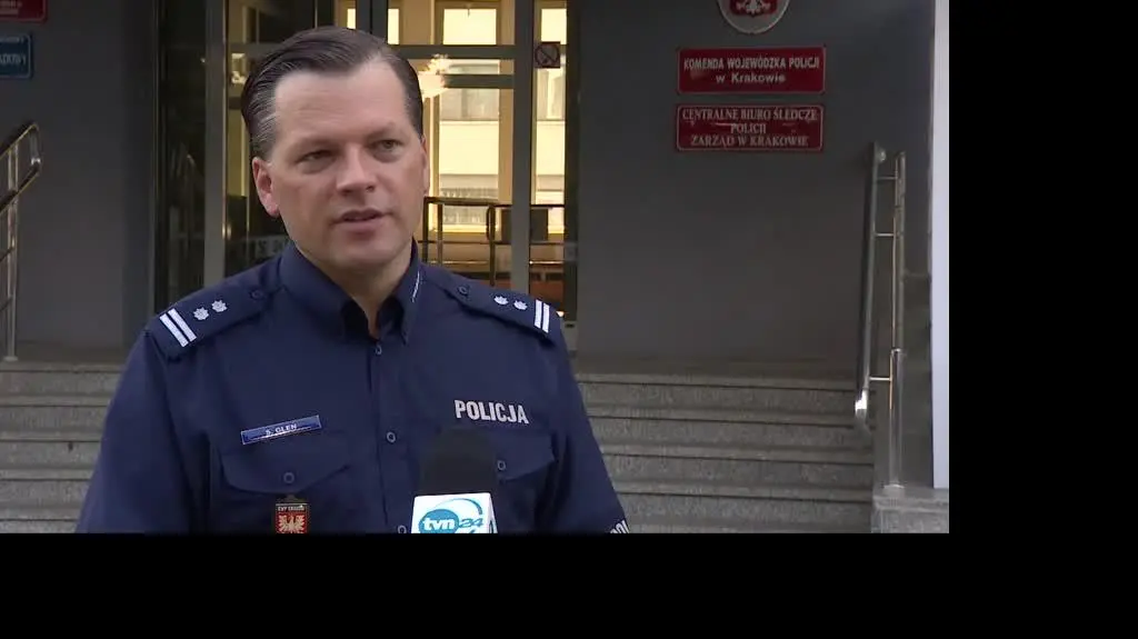 policja gleń pies