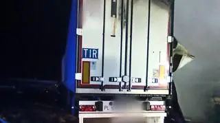 Pożar dwóch ciężarówek na S8. Nie żyje jeden z kierowców