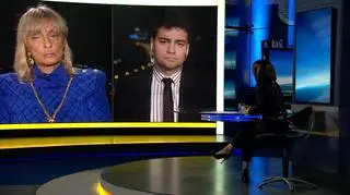 Profesor Maria Gańczak i doktor Tomasz Karauda w "Faktach po Faktach"