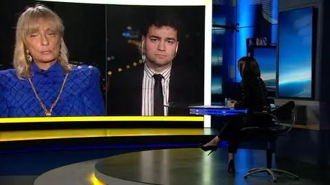Profesor Maria Gańczak i doktor Tomasz Karauda w "Faktach po Faktach"