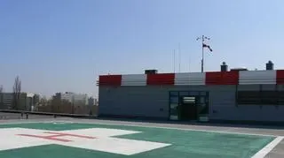 Lądowisko dla helikopterów na dachu CUMRiKu