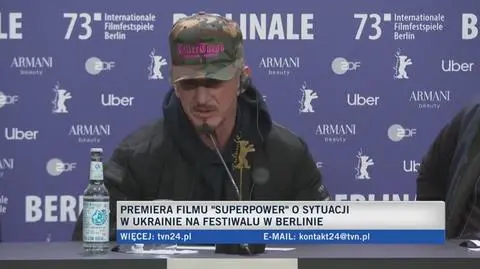 Sean Penn: będąc w Polsce, pracując z Polakami, miałem okazję przekonać się, jak otwarte są ich drzwi i serca