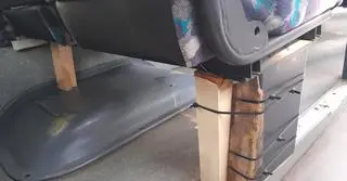 W skontrolowanym autobusie inspektorzy wykryli szereg usterek