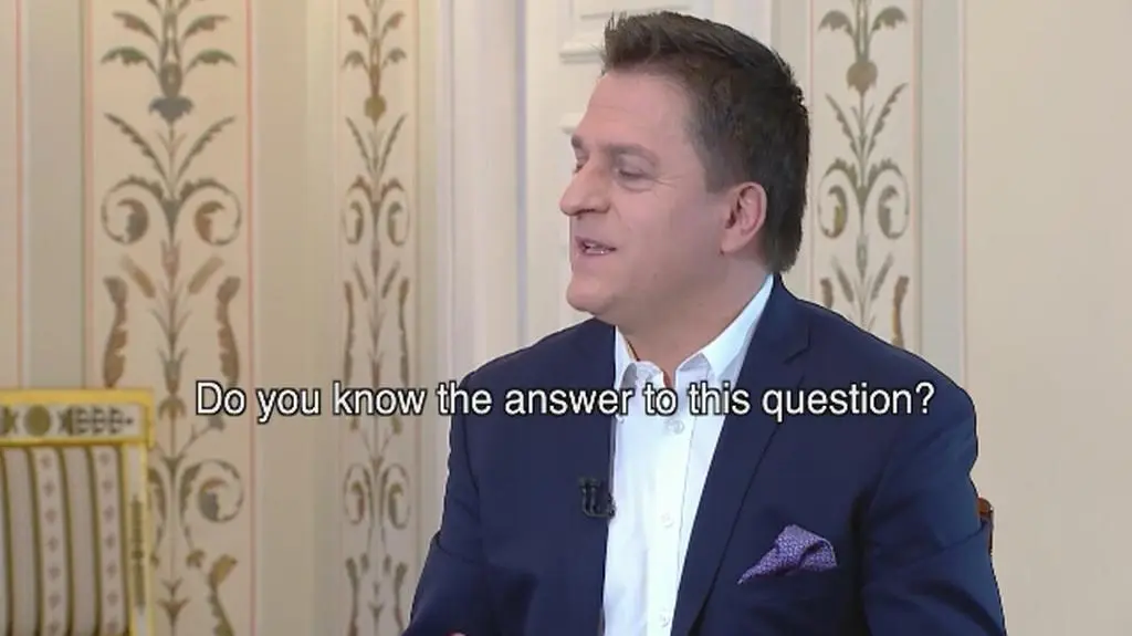 President Andrzej Duda in TVN24s Kawa na Ławę part 4