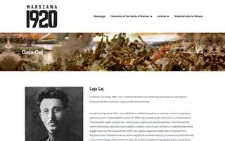 Anglojęzyczna wersja strony po polsku