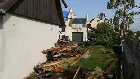 Wichura zniszczyła cztery wsie, jest wniosek o uznanie ich za teren klęski żywiołowej