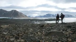 Typowy krajobraz Spitsbergenu