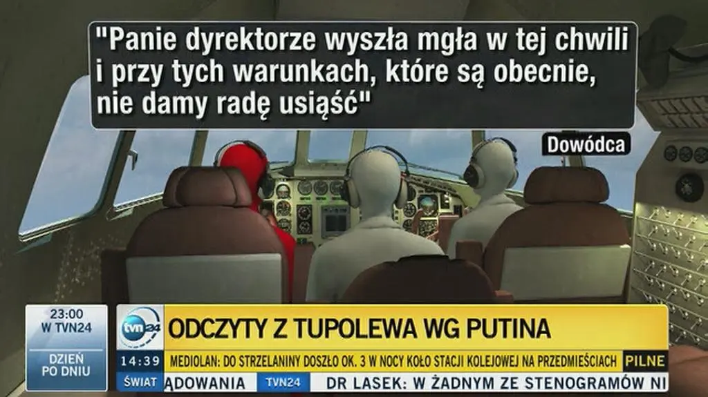 Co dokładnie znalazło się w odczytach?