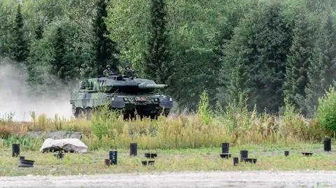 Finlandia fińskie wojsko czołg żołnierze