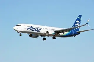 Samolot linii Alaska Airlines (zdjęcie ilustracyjne)