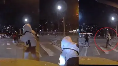 W kapturze wbiegła na jezdnię, została potrącona