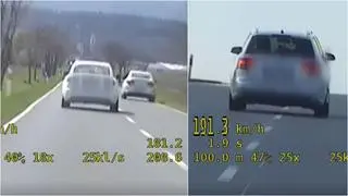 Niebezpieczna jazda w okolicach Świdnicy