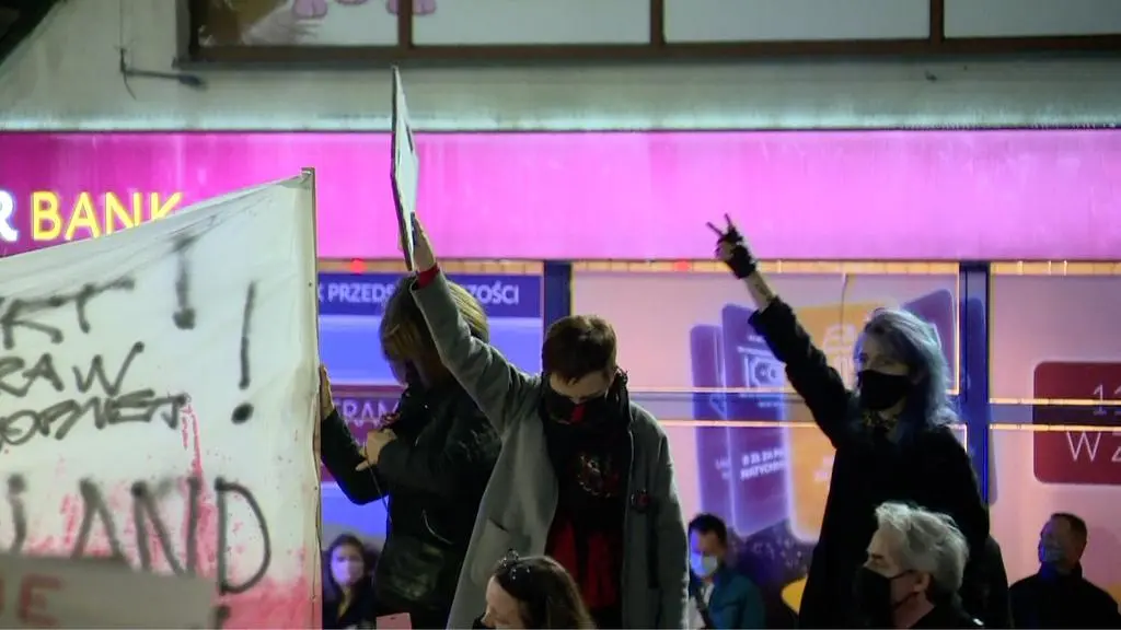 Protest w Szczecinie