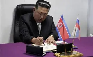 Kim Dzong Un w Rosji