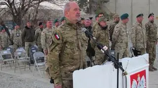 Macierewicz odwiedził polskich żołnierzy