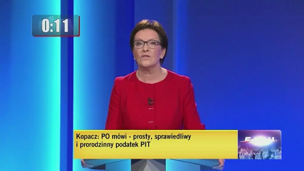 Ewa Kopacz odpowiada na drugie pytanie