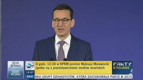 Morawiecki: każde poważne państwo musi dbać o swoją historię