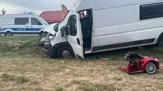 Małdyty, miejsce wypadku