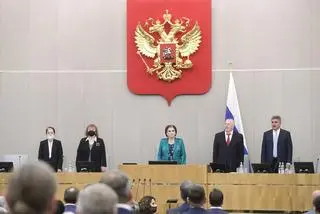 Pierwsze posiedzenie Dumy Państwowej ósmej kadencji 