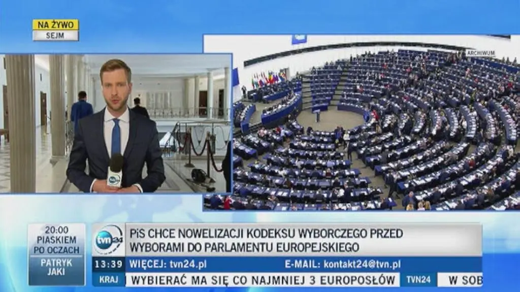 PiS składa w Sejmie nowelizację chce zmian w wyborze europosłów