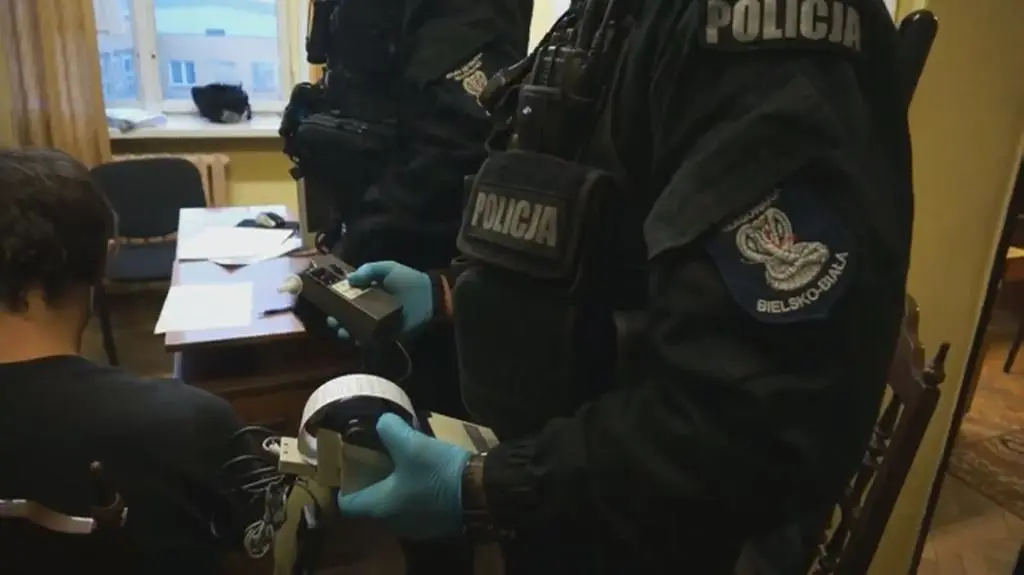 Napastnik w rękach policji