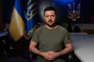 Ukraine's President Volodymyr Zelenskiy