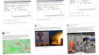 Wprowadzające w błąd tweety o rzekomym zagrożeniu radiacyjnym