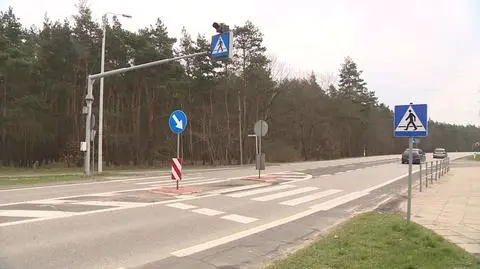 potrącenie Ozorków