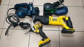 Zatrzymany jest podejrzany o kradzież elektronarzędzi