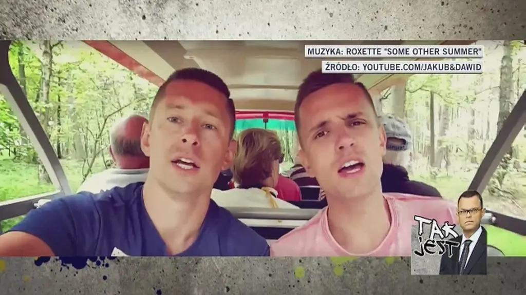 Jakub Kwieciński i Dawid Mycek w Tak Jest