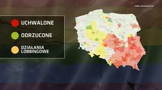 Atlas Nienawiści wskazuje samorządy, które podjęły działania sprzeciwiające się zapisom Karty LGBT