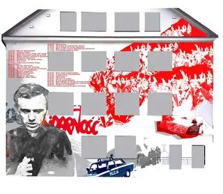 To wizualizacja, która widoczna jest obecnie na profilu starostwa. Bez twarzy polityków 