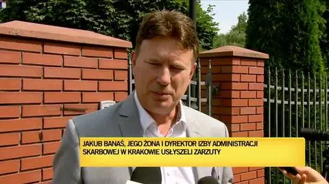 Syn szefa NIK Jakub Banaś i jego żona z zarzutami 