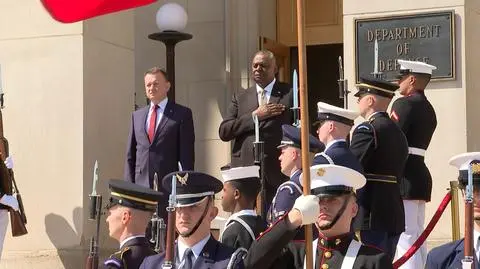 "For our freedom and for yours". Poland's defense minister met with Pentagon chief