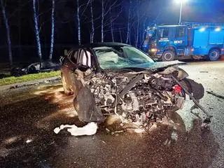Do wypadku doszło w Redzikowie (woj. pomorskie)