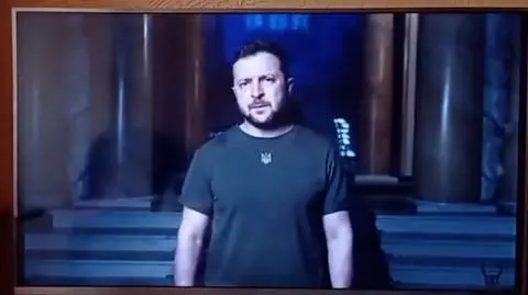 Ukraińcy hakerzy wyemitowali w telewizji na Krymie przemówienie Wołodymyra Zełenskiego