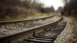 Po zgłoszeniu o ładunku wybuchowym służby sprawdzały tory (zdjęcie ilustracyjne)